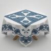 b_regenerer_comme_cett Nappe brodée artisanale – Motifs bleus traditionnels