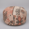 Poufs en Tapis Berbères Recyclés
